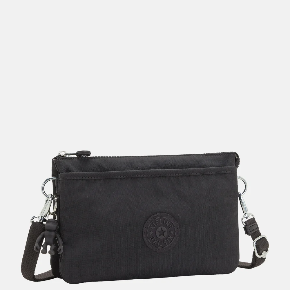 Kipling Riri crossbody tas rich black bij Duifhuizen